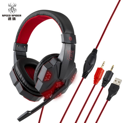 Speed Spider Spot 830MV Computer Gaming Headset Luminous Cable Live Headset Headset Manufacturers
